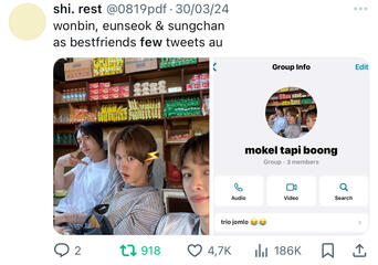 wonbin, eunseok &amp; sungchan as bestfriend